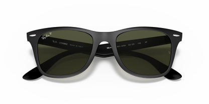 Anteojos De Sol Ray-Ban 0RB4195 Wayfarer Liteforce Negro/Verde