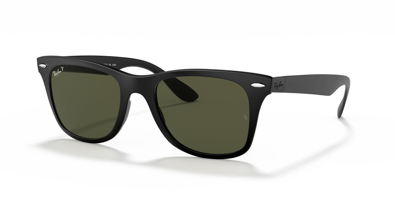 Anteojos De Sol Ray-Ban 0RB4195 Wayfarer Liteforce Negro/Verde