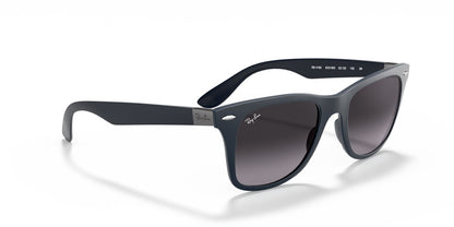 Anteojos De Sol Ray-Ban 0RB4195 Wayfarer Liteforce Azul/Gris