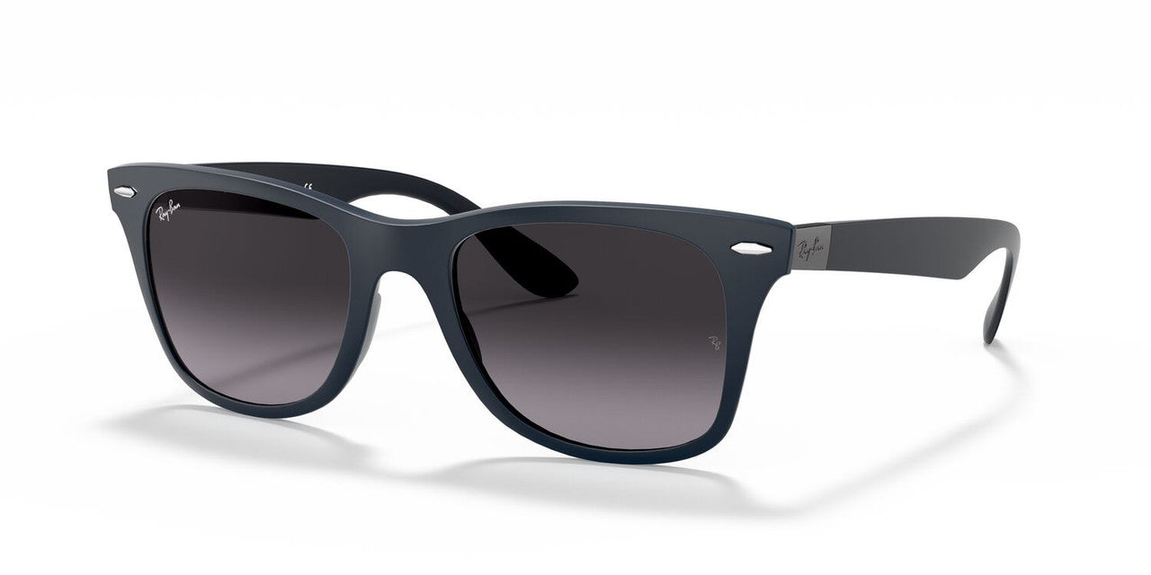 Anteojos De Sol Ray-Ban 0RB4195 Wayfarer Liteforce Azul/Gris