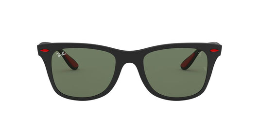 Anteojos De Sol Ray-Ban 0RB4195M Ferrari Negro/Verde