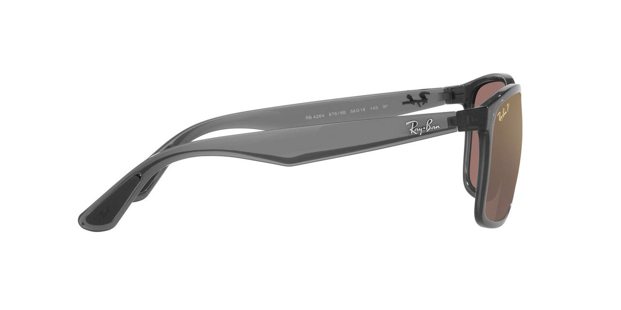 Anteojos De Sol Ray-Ban 0EA4097 Gris/Purpura