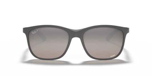 Anteojos De Sol Ray-Ban 0RB4330CH Chromance Gris/Gris