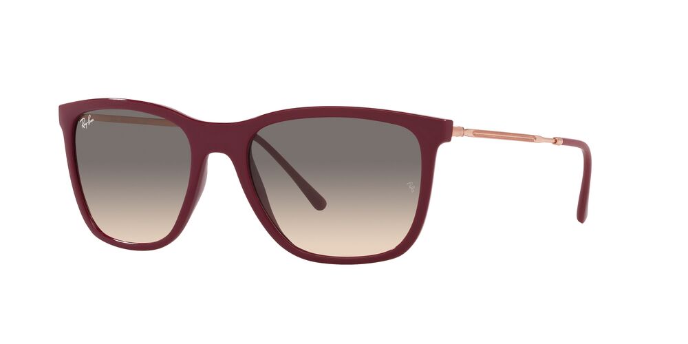 Anteojos De Sol Ray-Ban RB4344 Gris/Rojo