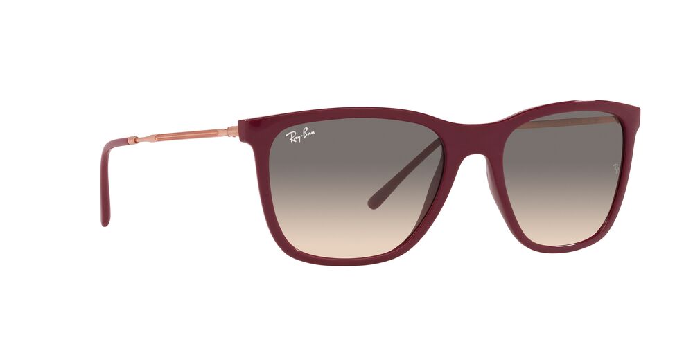 Anteojos De Sol Ray-Ban RB4344 Gris/Rojo