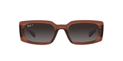 Anteojos De Sol Ray-Ban RB4395 Kiliane Gris/Café