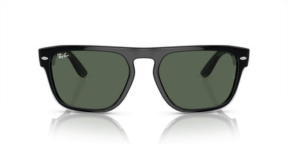 Anteojos De Sol Ray-Ban 0RB4407 Negro/Verde