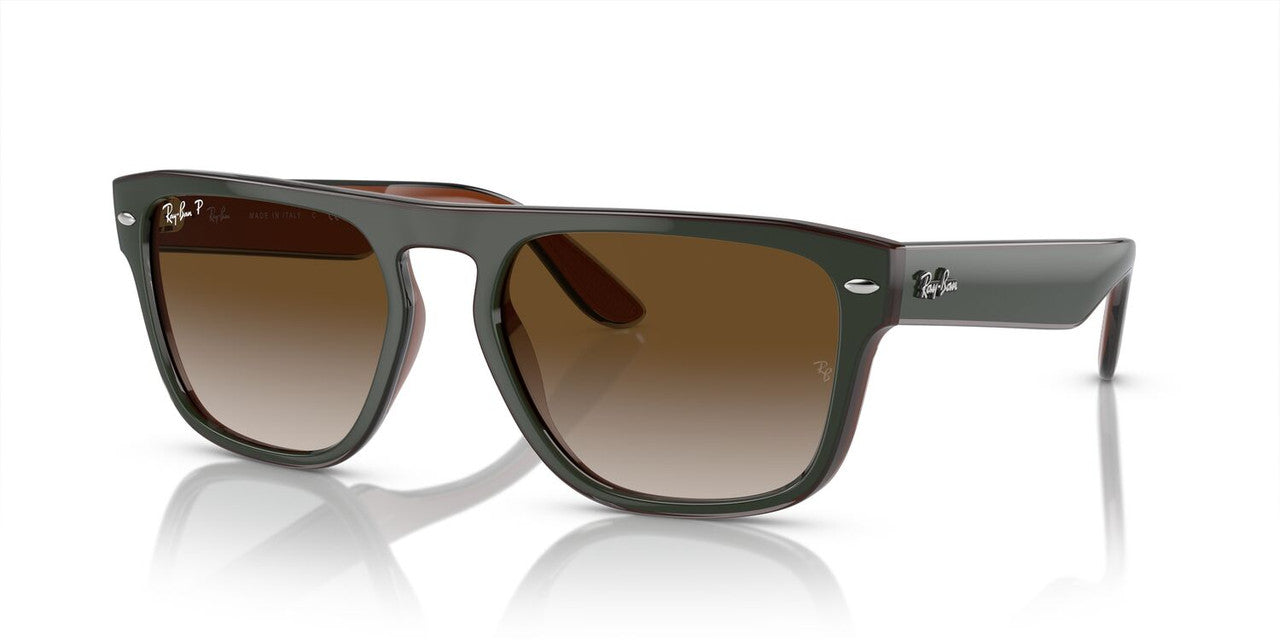 Anteojos De Sol Ray-Ban 0RB4407 Verde/Café