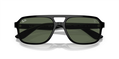 Anteojos De Sol Ray-Ban 0RB4414M Negro/Verde