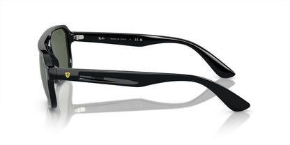Anteojos De Sol Ray-Ban 0RB4414M Negro/Verde