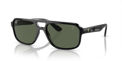 Anteojos De Sol Ray-Ban 0RB4414M Negro/Verde