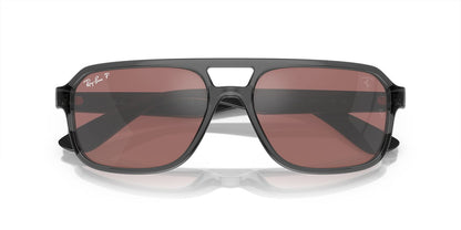 Anteojos De Sol Ray-Ban 0RB4414M Gris/Violeta