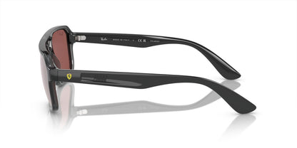 Anteojos De Sol Ray-Ban 0RB4414M Gris/Violeta