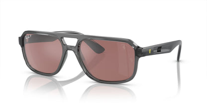 Anteojos De Sol Ray-Ban 0RB4414M Gris/Violeta