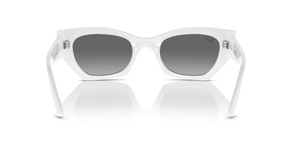 Anteojos De Sol Ray-Ban 0RB4430 Zena Blanco/Gris
