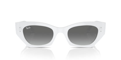 Anteojos De Sol Ray-Ban 0RB4430 Zena Blanco/Gris