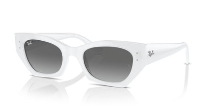 Anteojos De Sol Ray-Ban 0RB4430 Zena Blanco/Gris