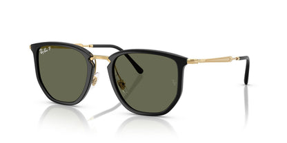 Anteojos De Sol Ray-Ban RB4451 Black Polar Green Verde/Negro