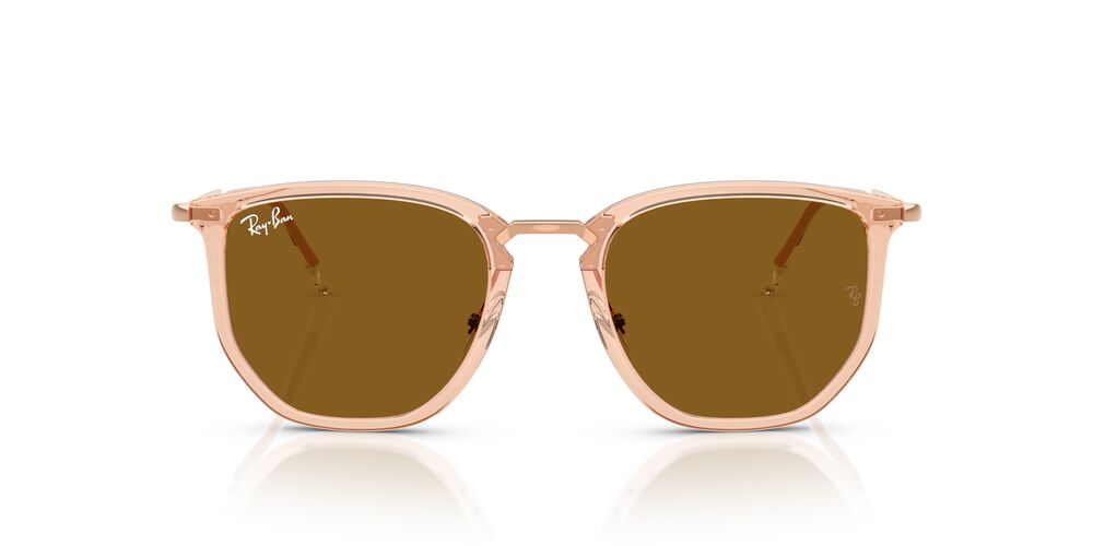 Anteojos De Sol Ray-Ban RB4451 Transparent Beige Brown Café/Café