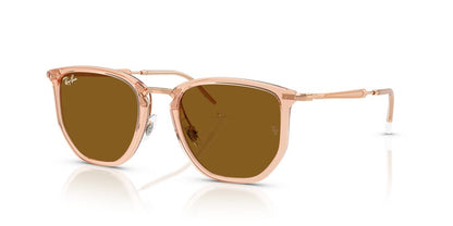 Anteojos De Sol Ray-Ban RB4451 Transparent Beige Brown Café/Café