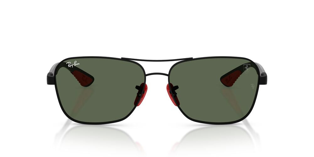 Anteojos De Sol Ray-Ban RB8336M Matte Black Dark Green Verde/Negro