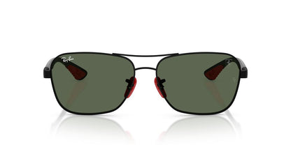 Anteojos De Sol Ray-Ban RB8336M Matte Black Dark Green Verde/Negro