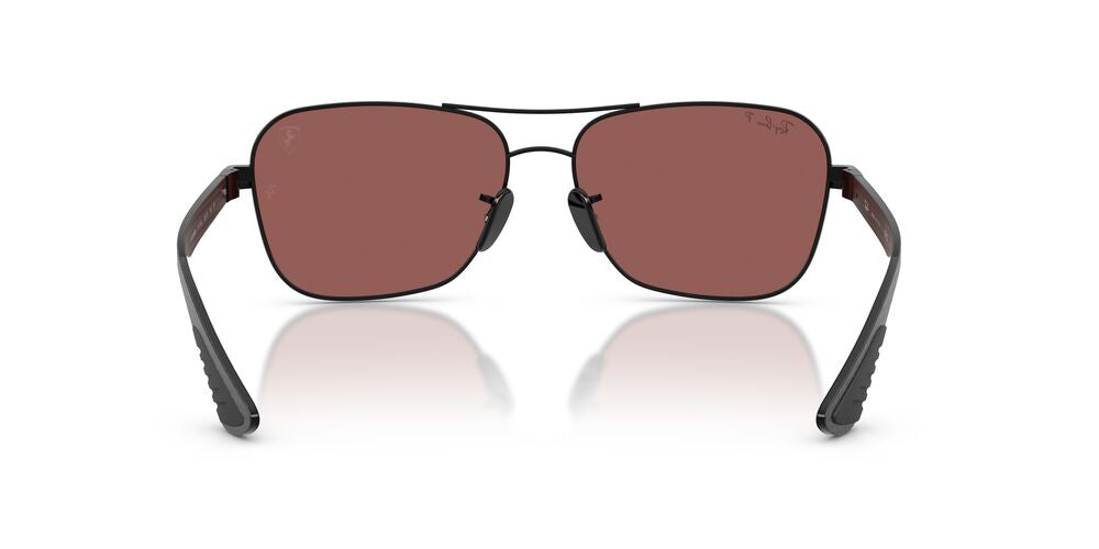 Anteojos De Sol Ray-Ban RB8336M Black Purple Mir Silver Polar Violeta/Negro