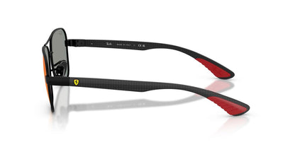 Anteojos De Sol Ray-Ban RB8336M Matte Black Dark Grey Mirror Blue/Red Purpura/Negro