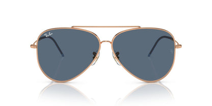 Anteojos De Sol Ray-Ban 0RBR0101S Aviator Reverse Rosa/Azul