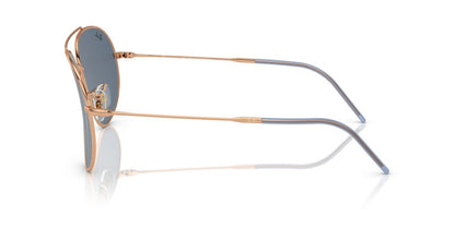 Anteojos De Sol Ray-Ban 0RBR0101S Aviator Reverse Rosa/Azul