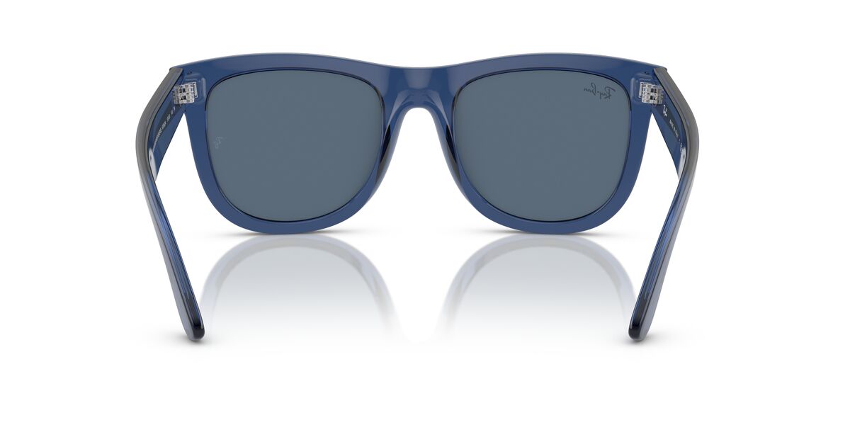 Anteojos De Sol Ray-Ban 0RBR0502S Wayfarer Reverse Azul/Azul