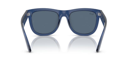 Anteojos De Sol Ray-Ban 0RBR0502S Wayfarer Reverse Azul/Azul