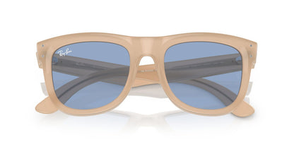 Anteojos De Sol Ray-Ban 0RBR0502S Wayfarer Reverse Beige/Celeste