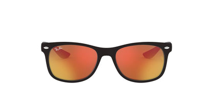 Anteojos De Sol Ray-Ban 0RJ9052S Junior New Wayfarer Rojo/Negro