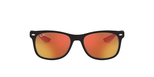 Anteojos De Sol Ray-Ban 0RJ9052S Junior New Wayfarer Rojo/Negro