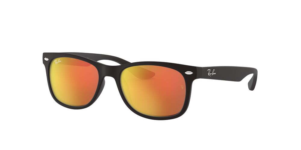 Anteojos De Sol Ray-Ban 0RJ9052S Junior New Wayfarer Rojo/Negro