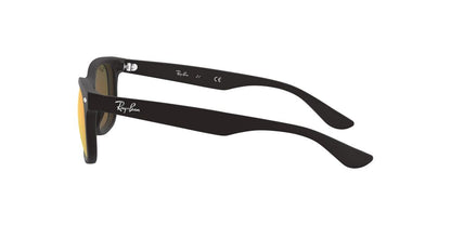 Anteojos De Sol Ray-Ban 0RJ9052S Junior New Wayfarer Rojo/Negro