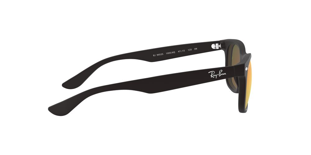 Anteojos De Sol Ray-Ban 0RJ9052S Junior New Wayfarer Rojo/Negro