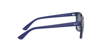 Anteojos De Sol Ray-Ban RJ9071S Junior Azul/Verde