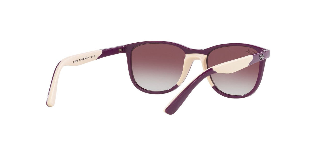 Anteojos De Sol Ray-Ban 0RJ9077S Junior Gris/Púrpura