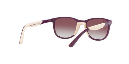 Anteojos De Sol Ray-Ban 0RJ9077S Junior Gris/Púrpura