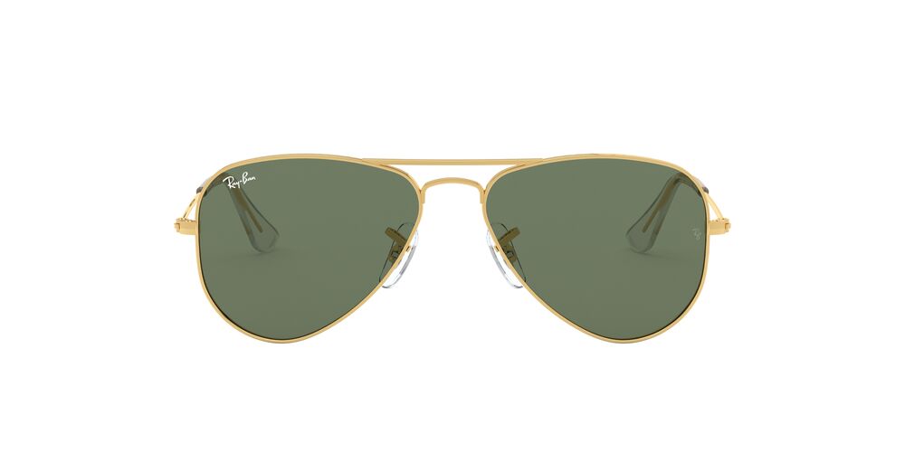 Anteojos De Sol Ray-Ban 0RJ9506S Junior Aviator Verde/Dorado