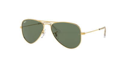 Anteojos De Sol Ray-Ban 0RJ9506S Junior Aviator Verde/Dorado