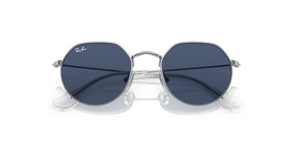 Anteojos De Sol Ray-Ban 0RJ9565S Jack Azul/Plateado