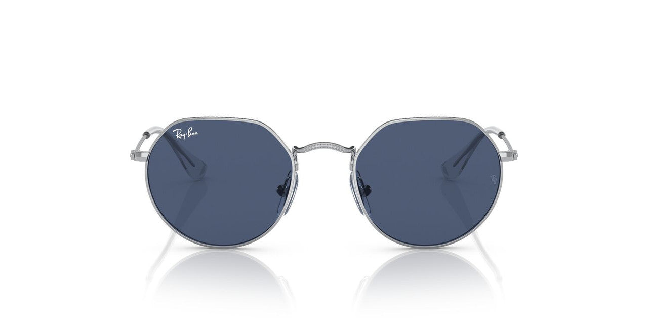 Anteojos De Sol Ray-Ban 0RJ9565S Jack Azul/Plateado