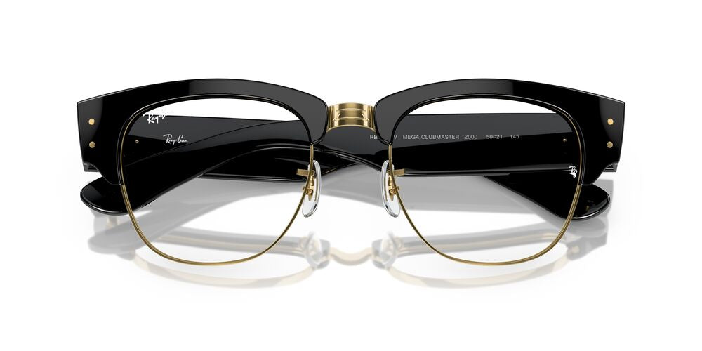 Anteojos Ópticos Ray-Ban 0RX0316V Mega Clubmaster Negro