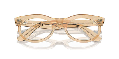Anteojos Ópticos Ray-Ban 0RX2242V Wayfarer Oval Café