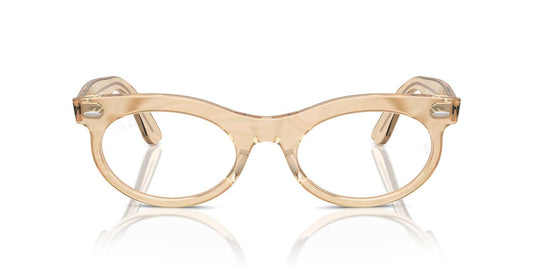 Anteojos Ópticos Ray-Ban 0RX2242V Wayfarer Oval Café