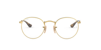 Anteojos Ópticos Ray-Ban 0RX3447V Round Metal Dorado