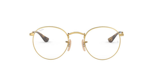 Anteojos Ópticos Ray-Ban 0RX3447V Round Metal Dorado
